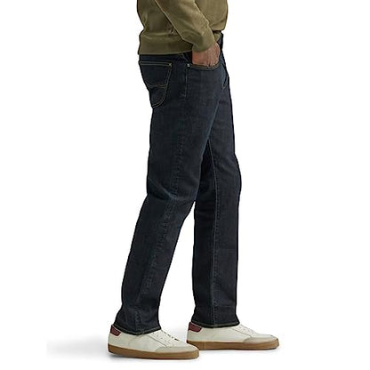 Lee Men's Extreme Motion Straight Taper Jean Scott 35W x 32L