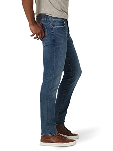 Lee Men's Extreme Motion Straight Taper Jean Scott 35W x 32L