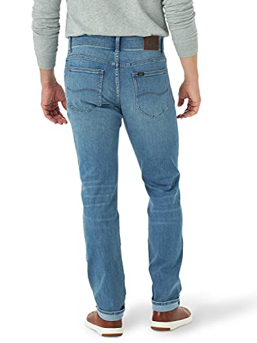 Lee Men's Extreme Motion Straight Taper Jean Scott 35W x 32L