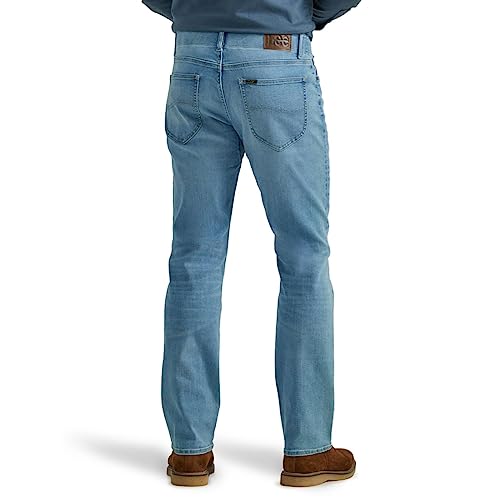 Lee Men's Extreme Motion Straight Taper Jean Scott 35W x 32L