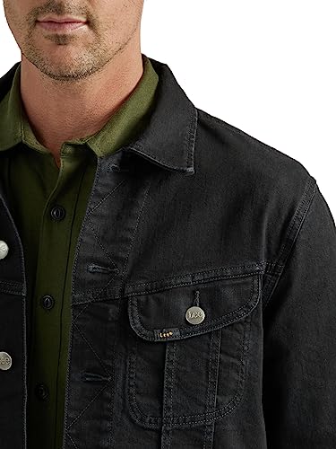 Lee Men's Legendary Classic Rider Jacket, Mid Dark