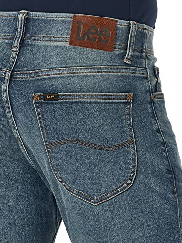 Lee Men's Extreme Motion Straight Taper Jean Scott 35W x 32L