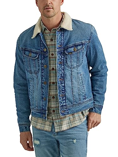 Lee Men's Legendary Classic Rider Jacket, Mid Dark