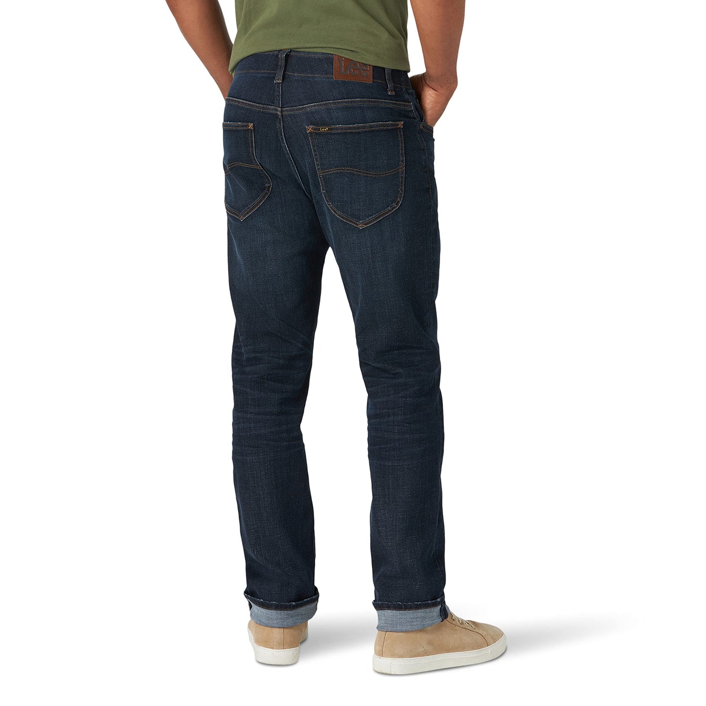 Lee Men's Extreme Motion Straight Taper Jean Scott 35W x 32L