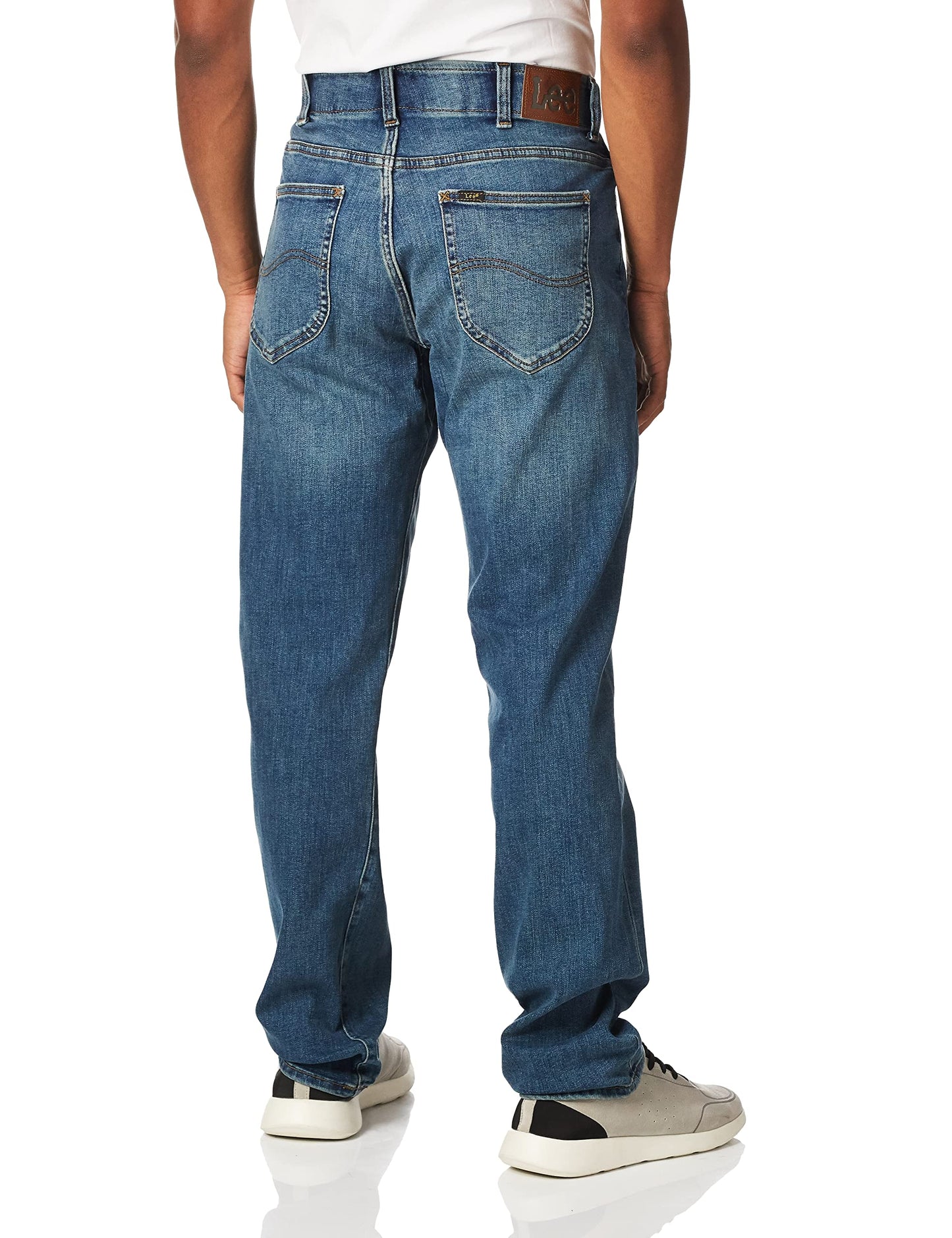 Lee Men's Extreme Motion Straight Taper Jean Scott 35W x 32L