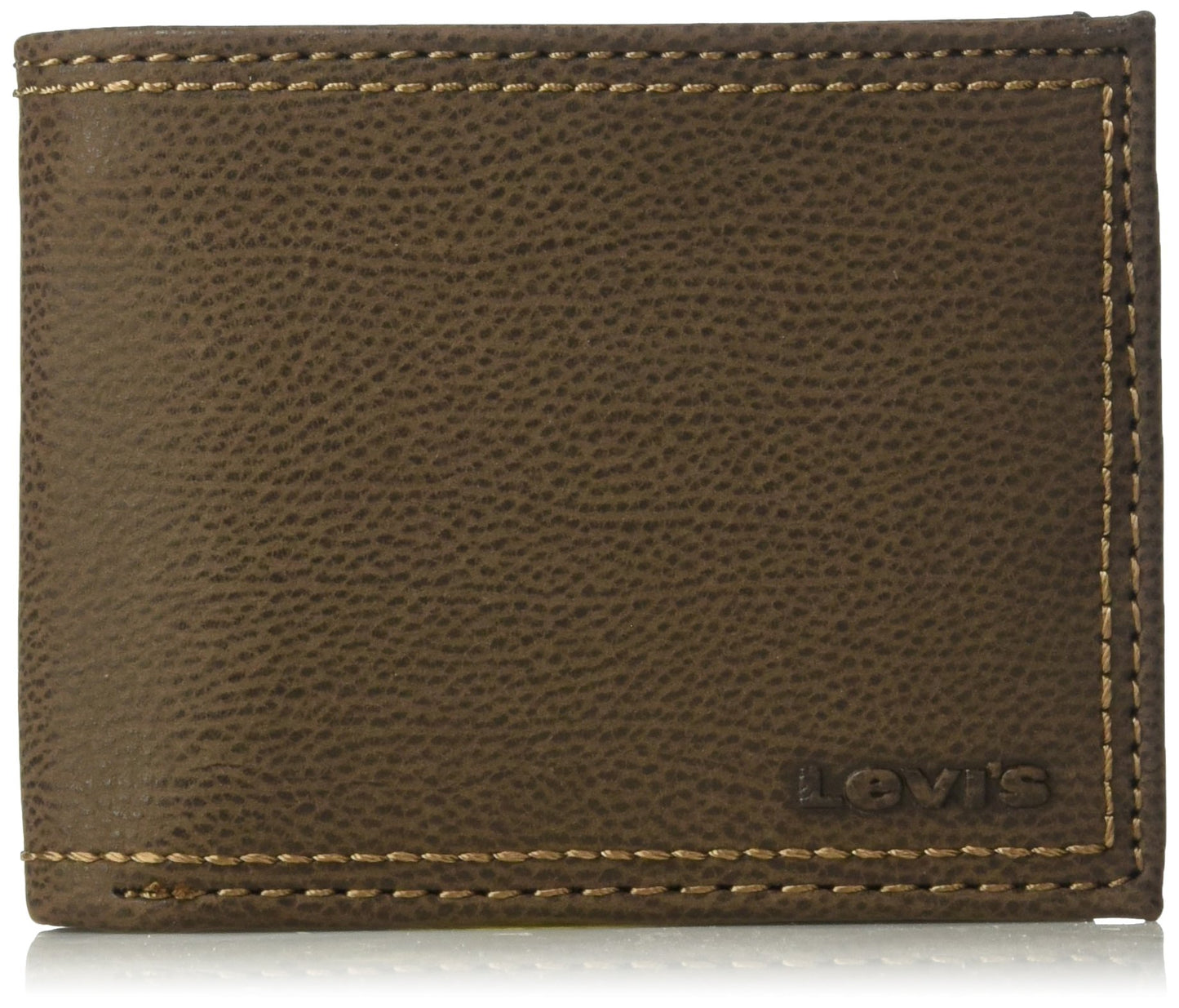 Levi's Men's RFID Wallet, Brown Traveler, One Size