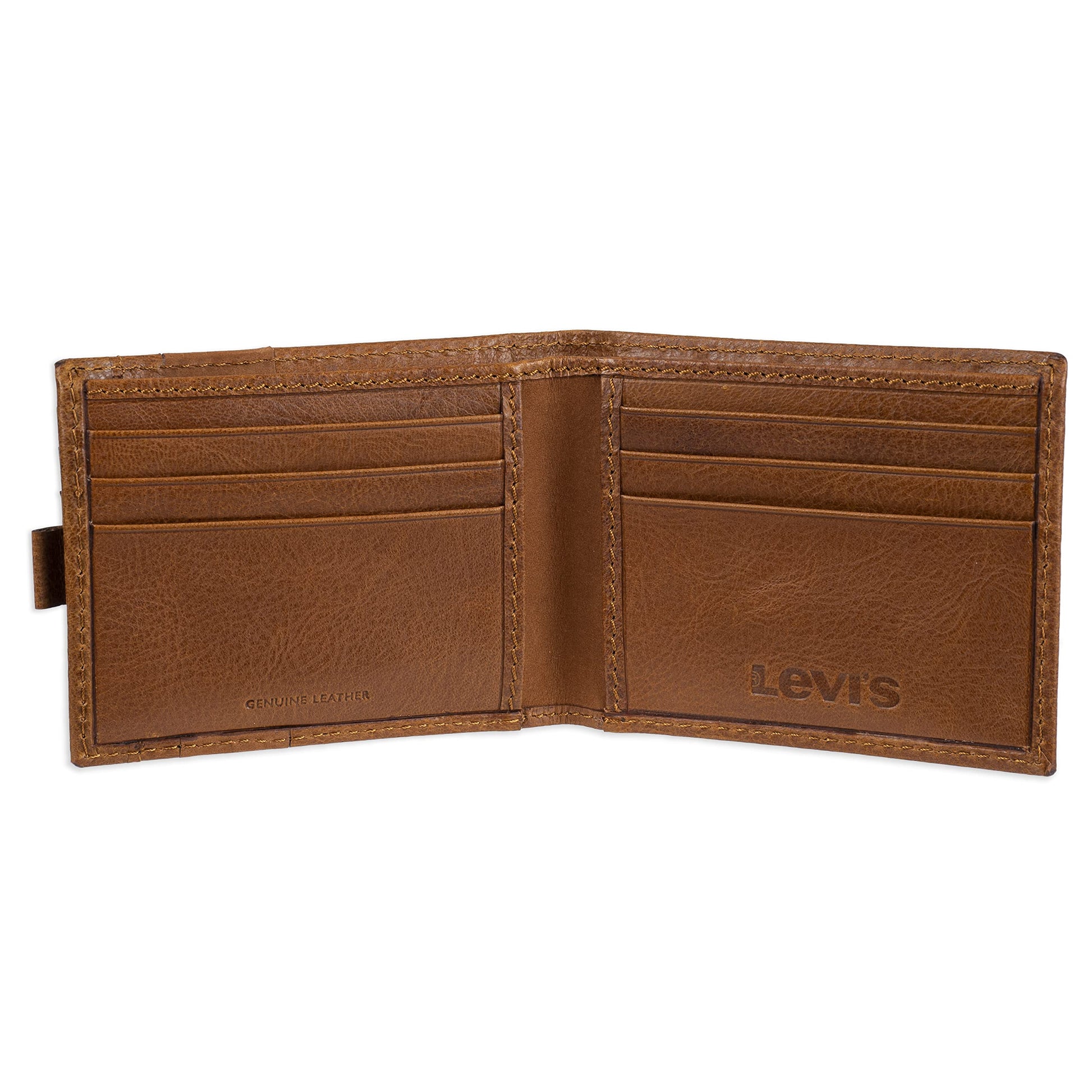 Levi's Men's RFID Slimfold Wallet with Removable Card Case