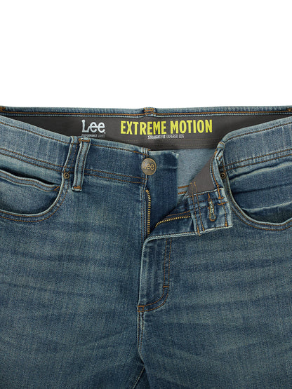 Lee Men's Extreme Motion Straight Taper Jean Scott 35W x 32L