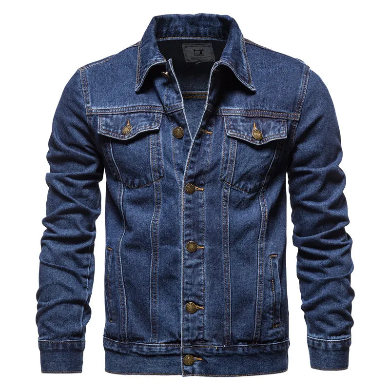 Men Fashion Motorcycle Jeans Jackets