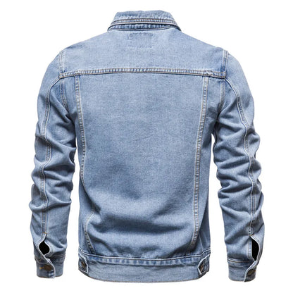 Men Fashion Motorcycle Jeans Jackets