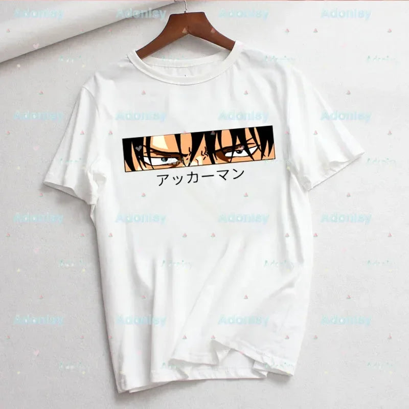 Summer Anime Attack On Titan Tshirts