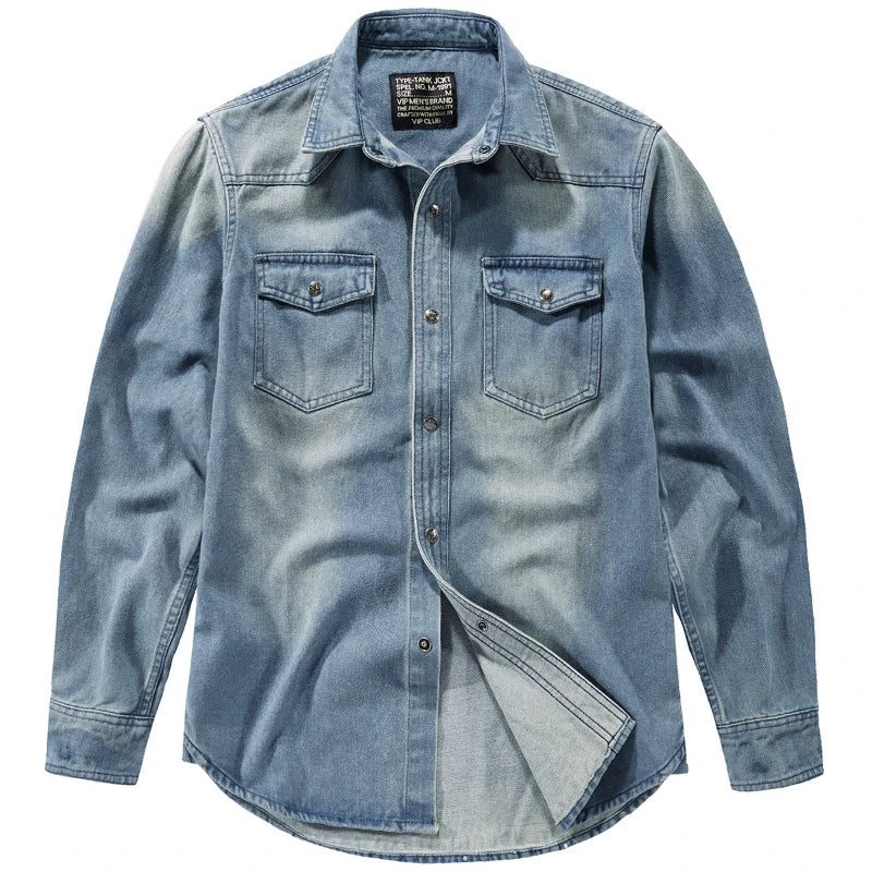 Denim Shirts Men's  Shirt For Men