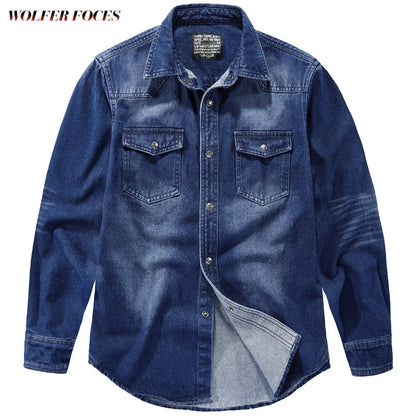 Denim Shirts Men's  Shirt For Men