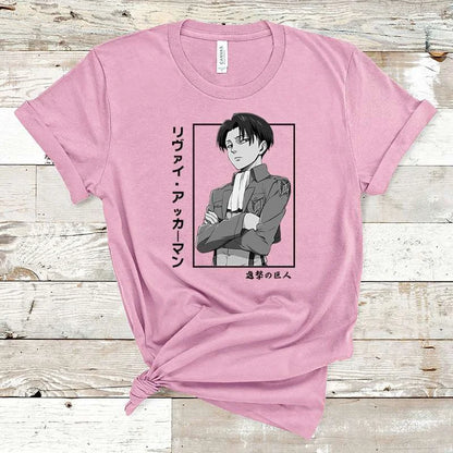 Hot Anime  Levi Ackerman Graphic Printed T Shirt