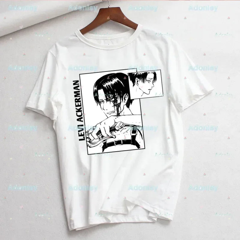 Summer Anime Attack On Titan Tshirts