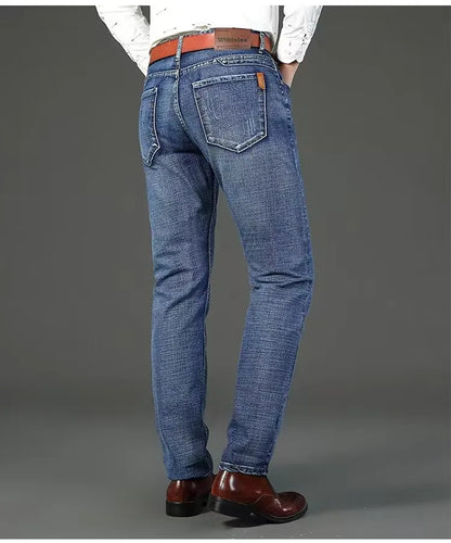 Men's Loose Straight Jeans 2024 Spring