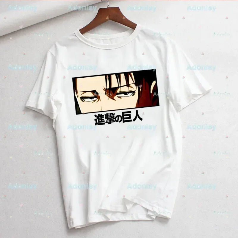 Summer Anime Attack On Titan Tshirts