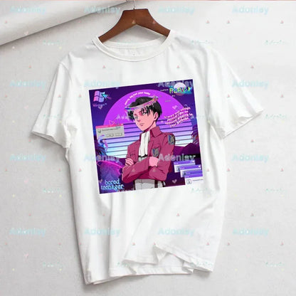 Summer Anime Attack On Titan Tshirts