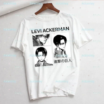 Summer Anime Attack On Titan Tshirts