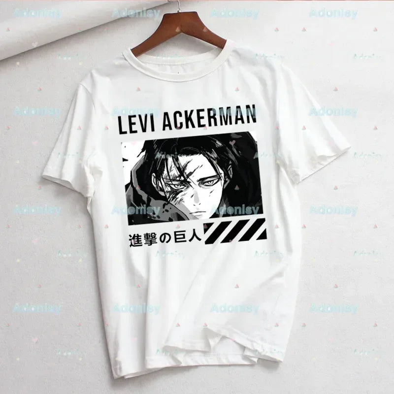 Summer Anime Attack On Titan Tshirts